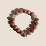 Load image into Gallery viewer, Embrace all new changes - Rhodochrosite Bracelet
