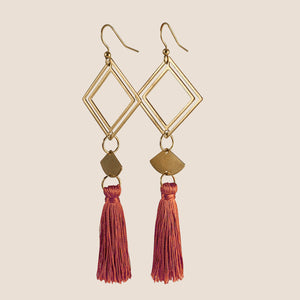Around the Campfire Earrings