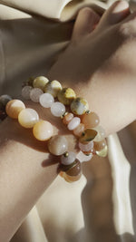 Load and play video in Gallery viewer, Be the Sunshine! - Sunstone Bracelet
