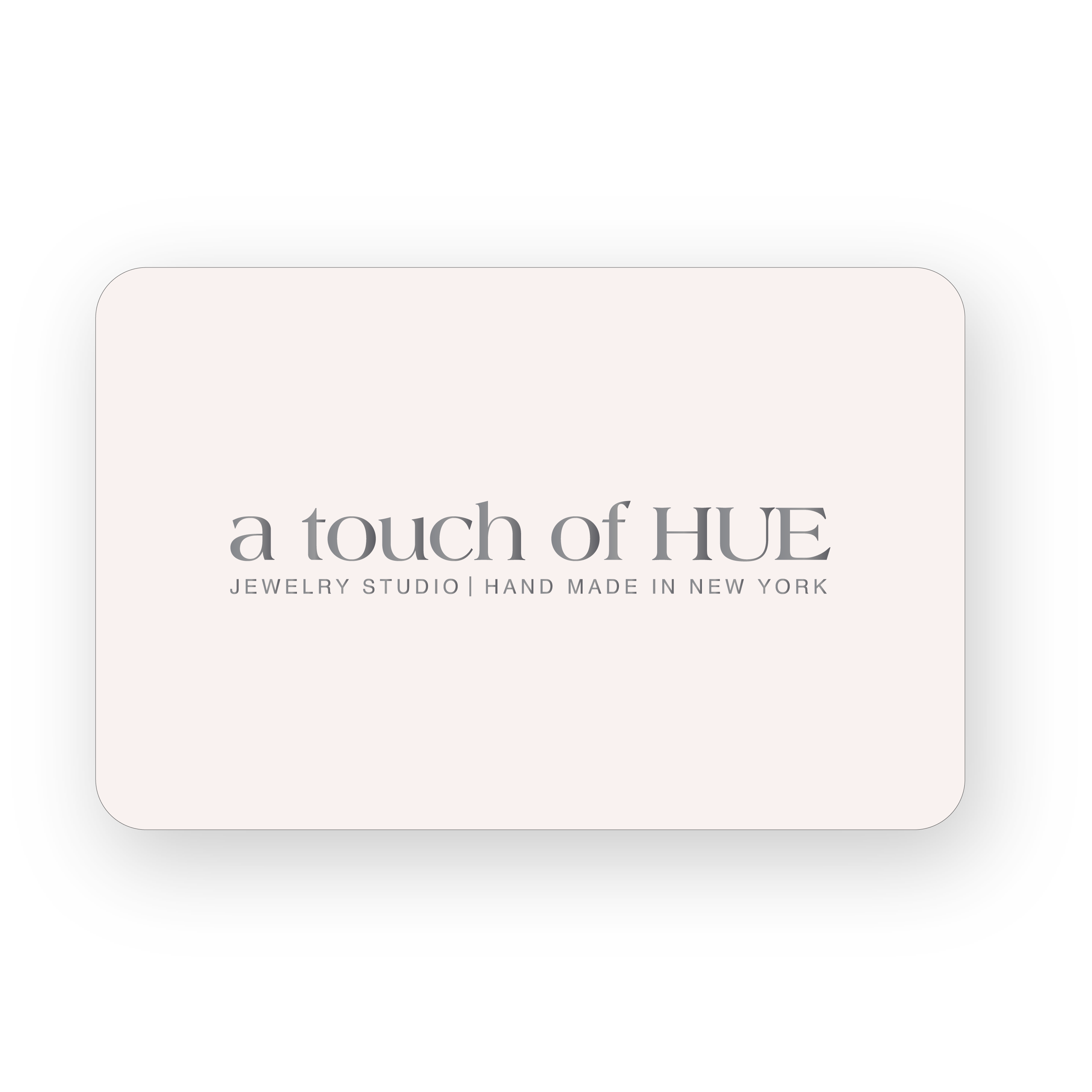 a touch of HUE gift cards