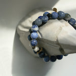 Load image into Gallery viewer, Take a Deep Breath with me - Sodalite Bracelets
