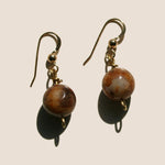 Load image into Gallery viewer, Mini Moroccan Agate Earrings
